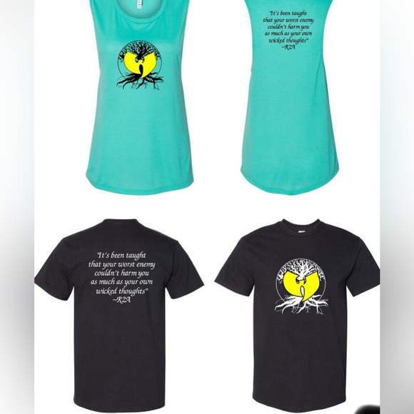 Wu tang T shirt MENTAL HEALTH AWARENESS! ๐ - Picture 3 of 6
